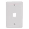 Classic Faceplate 1 Port Single Gang IC107F01WH