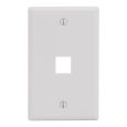 Classic Faceplate 1 Port Single Gang IC107F01WH