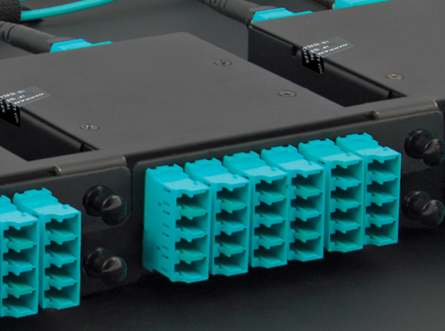 Image of High Density Fiber Optic MPO Cassette