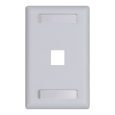 Station ID Faceplate 1 Ports Single Gang IC107S01WH
